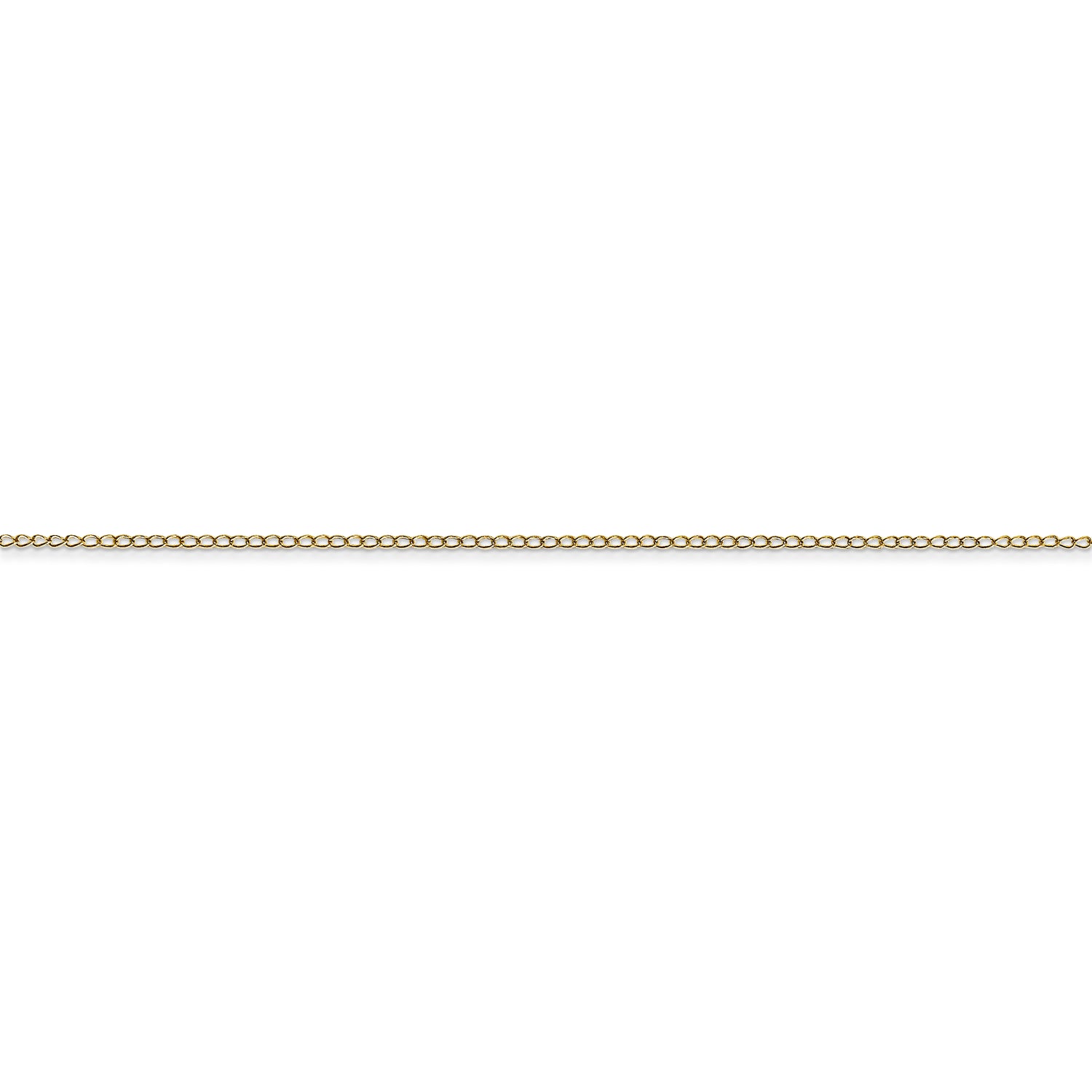 10k .42mm Carded Curb Chain