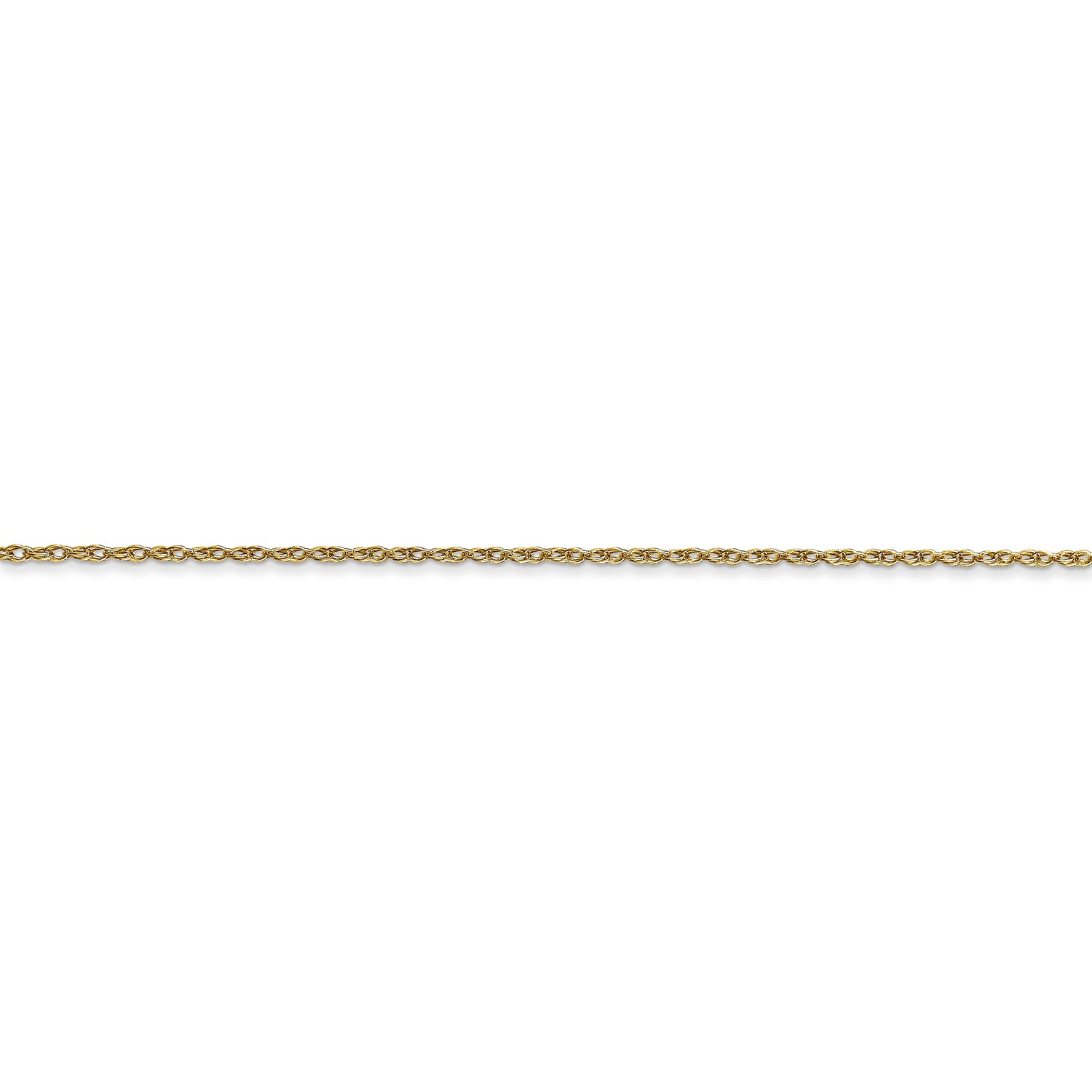 10k .7mm Carded Cable Rope Chain