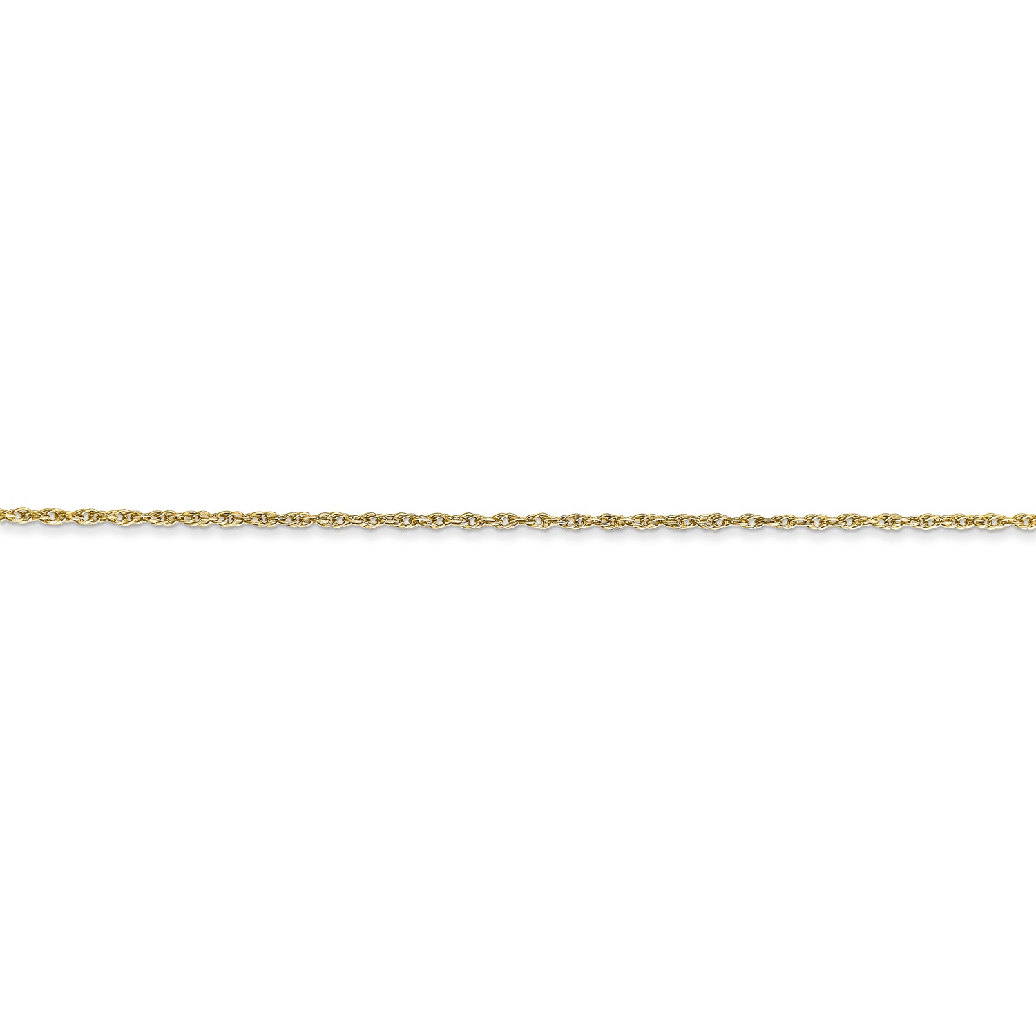 10k .8mm Lite-Baby Rope Chain