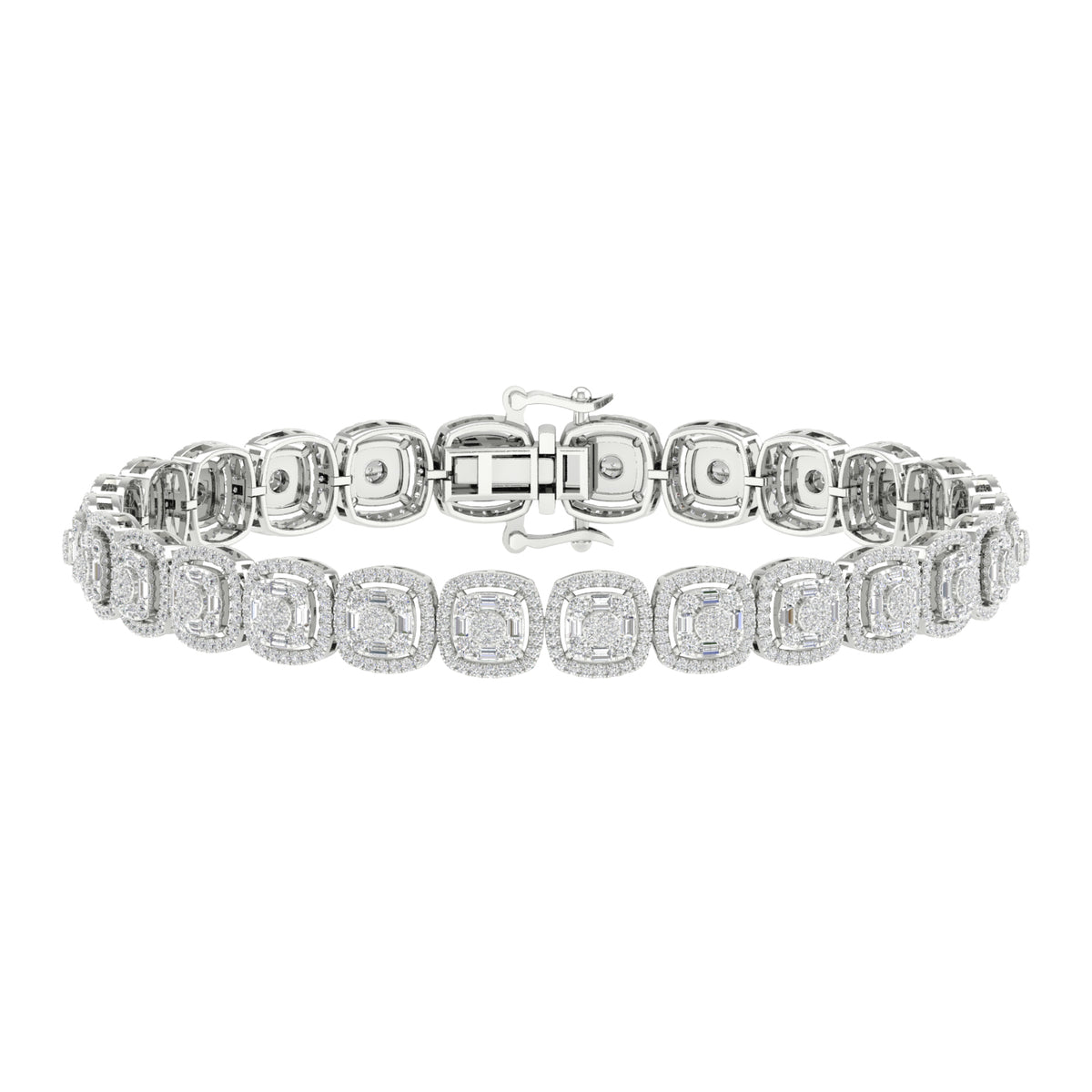 10 Karat Yellow Gold 3.50 Carat Diamonds Classic Men's Bracelet-1127007-YG - Picasso Gold & Diamond Jewelry