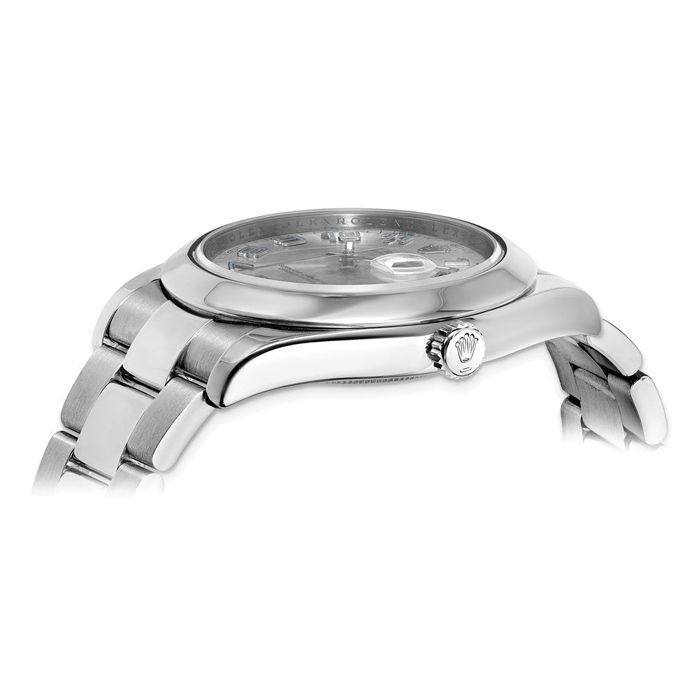 Pre-Owned Rolex Datejust II 41mm Silver Dial Luxury Watch - View 2