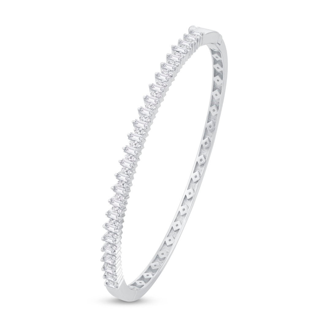 14 Karat White Gold 0.93 Carat Diamonds Fashion Ladies Bracelet-1232024-WG - Picasso Gold & Diamond Jewelry