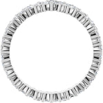 14K Gold Natural Diamond Cluster Eternity Band – 1 1/5 CTW, Marquise-Cut Diamonds - Picasso Gold & Diamond Jewelry