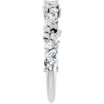 14K Gold Diamond Anniversary Band – 1 CTW Lab-Grown or 7/8 CTW Natural Diamonds, Marquise-Cut - Picasso Gold & Diamond Jewelry