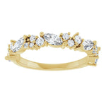 14K Gold Diamond Anniversary Band – 1 CTW Lab-Grown or 7/8 CTW Natural Diamonds, Marquise-Cut - Picasso Gold & Diamond Jewelry