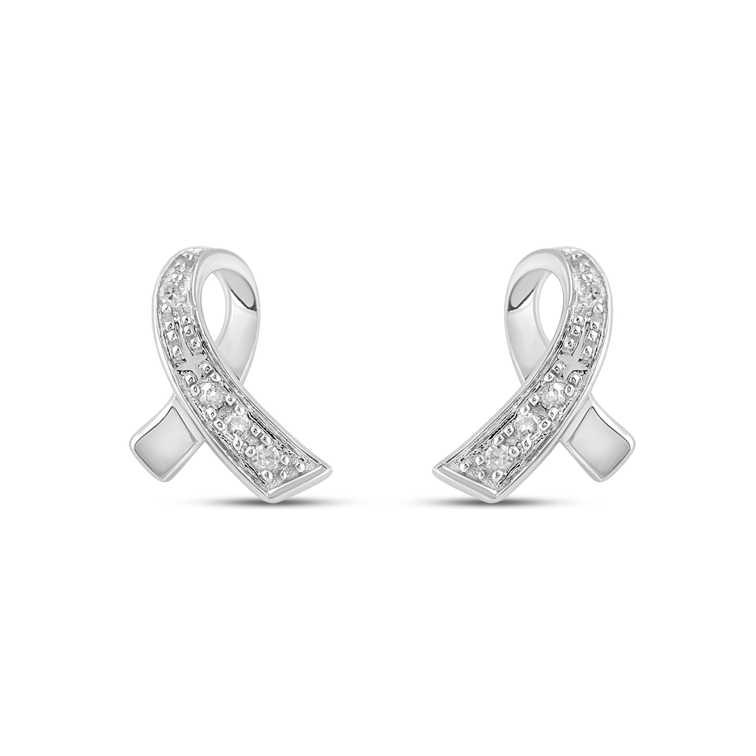 925 SS 0.03CT D- EARRINGS - Picasso Gold & Diamond Jewelry