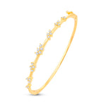 10 Karat White Gold 0.50 Carat Diamonds Fancy Bangle-1332149-WG - Picasso Gold & Diamond Jewelry