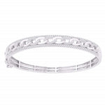 14 Karat White Gold 1.04 Carat Diamonds Fashion Bangle-1332164-WG - Picasso Gold & Diamond Jewelry
