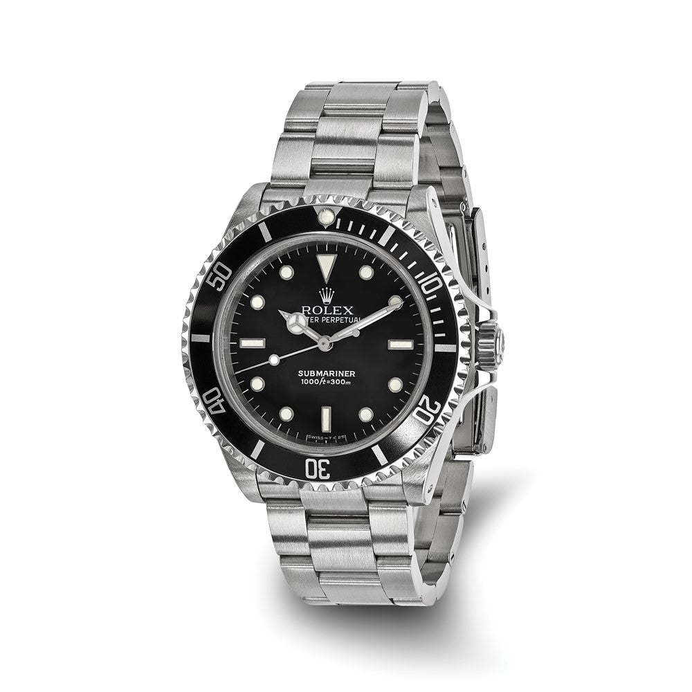 Pre-Owned Rolex Submariner 40mm Black Dial Luxury Watch
