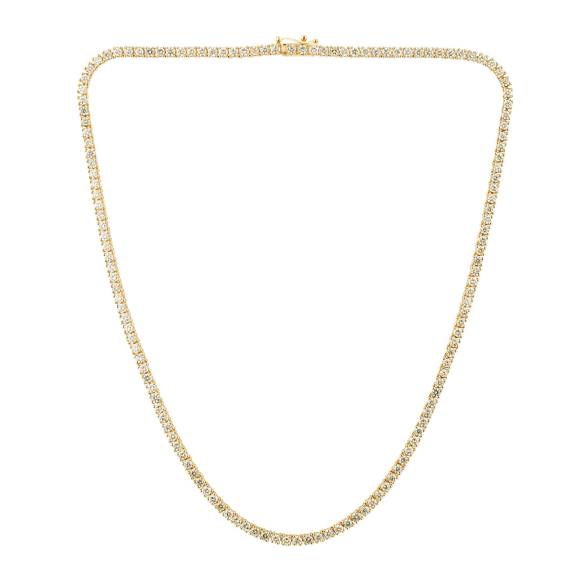 10 Karat Yellow Gold 8.63 Carat Diamonds Classic Chain - Picasso Gold & Diamond Jewelry