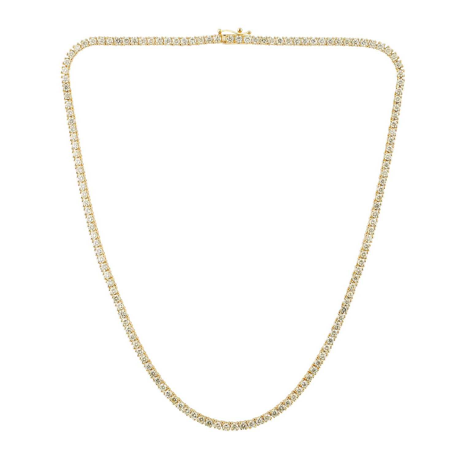 10 Karat Yellow Gold 8.63 Carat Diamonds Classic Chain - Picasso Gold & Diamond Jewelry