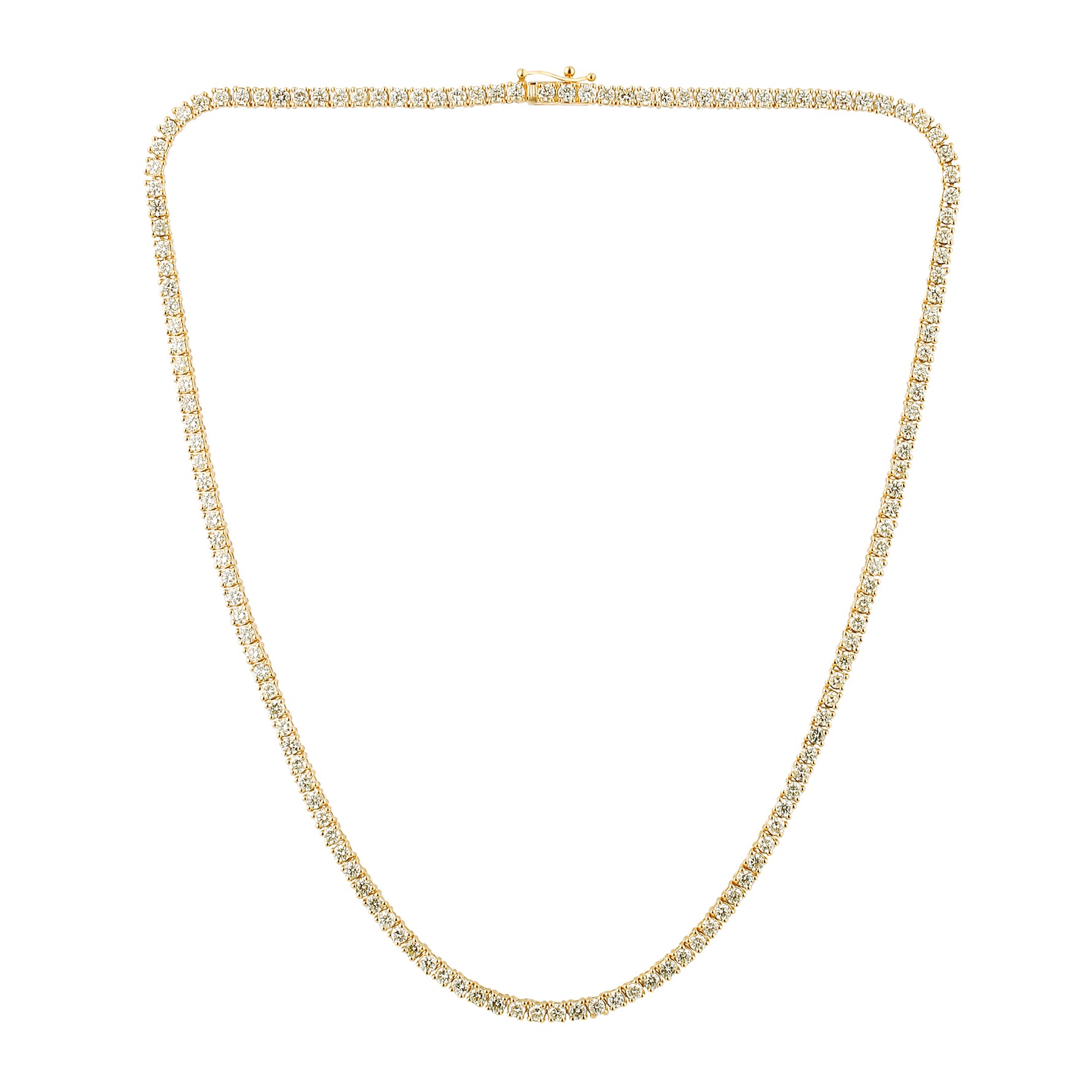10 Karat Yellow Gold 8.63 Carat Diamonds Classic Chain - Picasso Gold & Diamond Jewelry