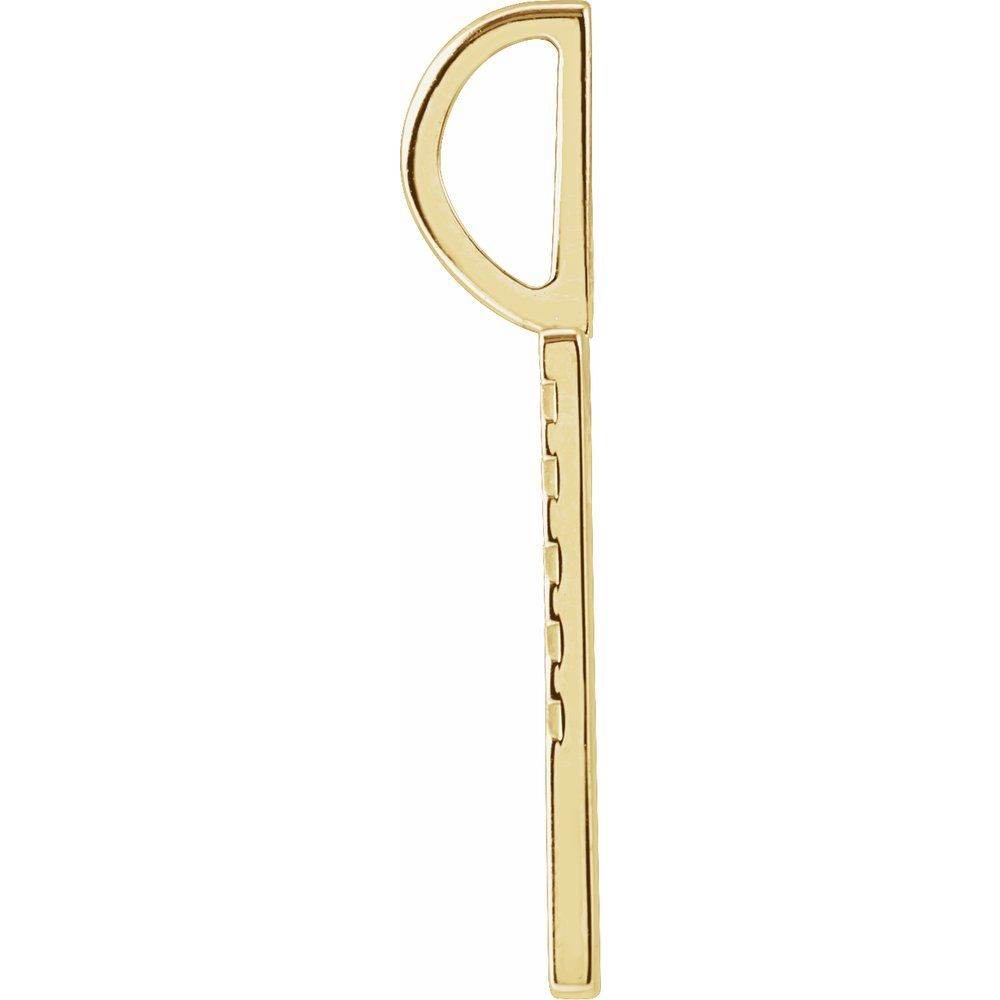 14K Gold Engravable Dog Tag - Picasso Gold & Diamond Jewelry
