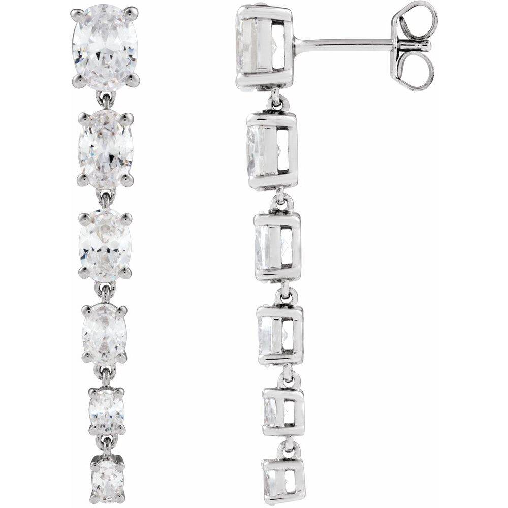 Diamond Dangling Earring | Picasso Gold & Diamond Jewelry