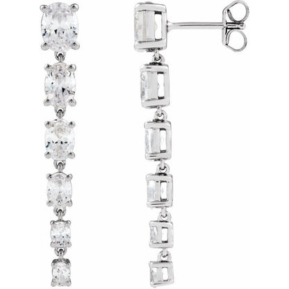 Diamond Dangling Earring | Picasso Gold & Diamond Jewelry