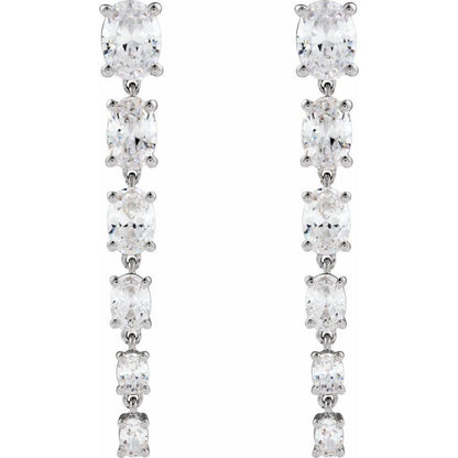 Diamond Dangle Earring | Picasso gold & Diamond Jewelry