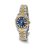 Pre-Owned Rolex Datejust 26mm Blue Dial Luxury Watch