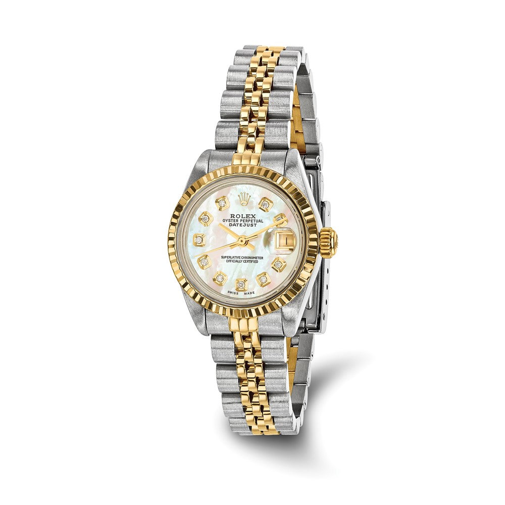 Pre-Owned Rolex Datejust 26mm Mother of Pearl Dial Luxury Watch