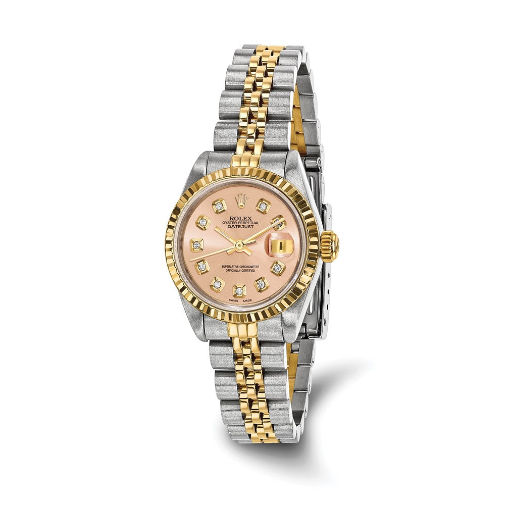 Pre-Owned Rolex Datejust 26mm Copper Dial Luxury Watch