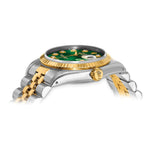 Pre-Owned Rolex Datejust 31mm Green Dial Luxury Watch - View 2