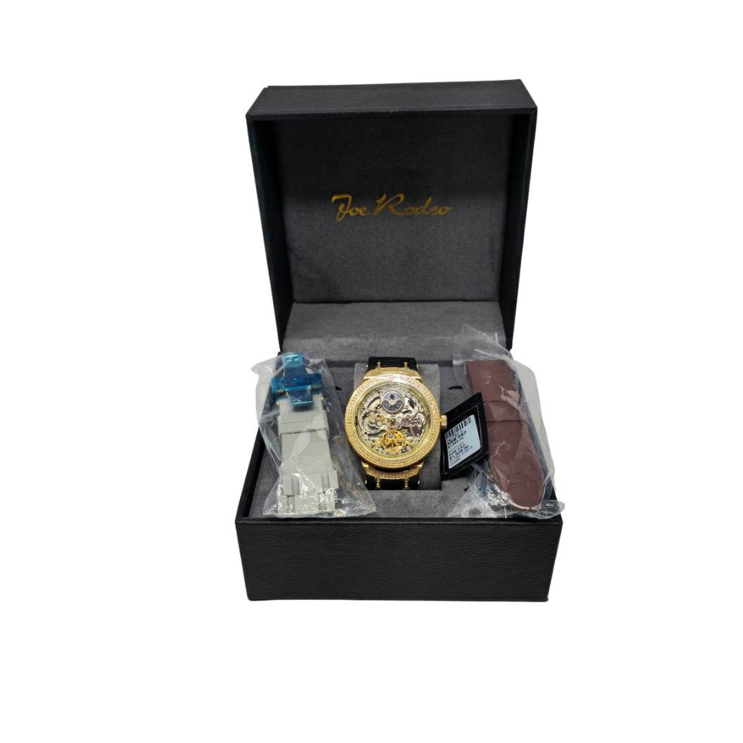 Joe Rodeo Swiss Movt Watch with Water Resistance and 2.20 CT Diamond - Picasso Gold & Diamond Jewelry