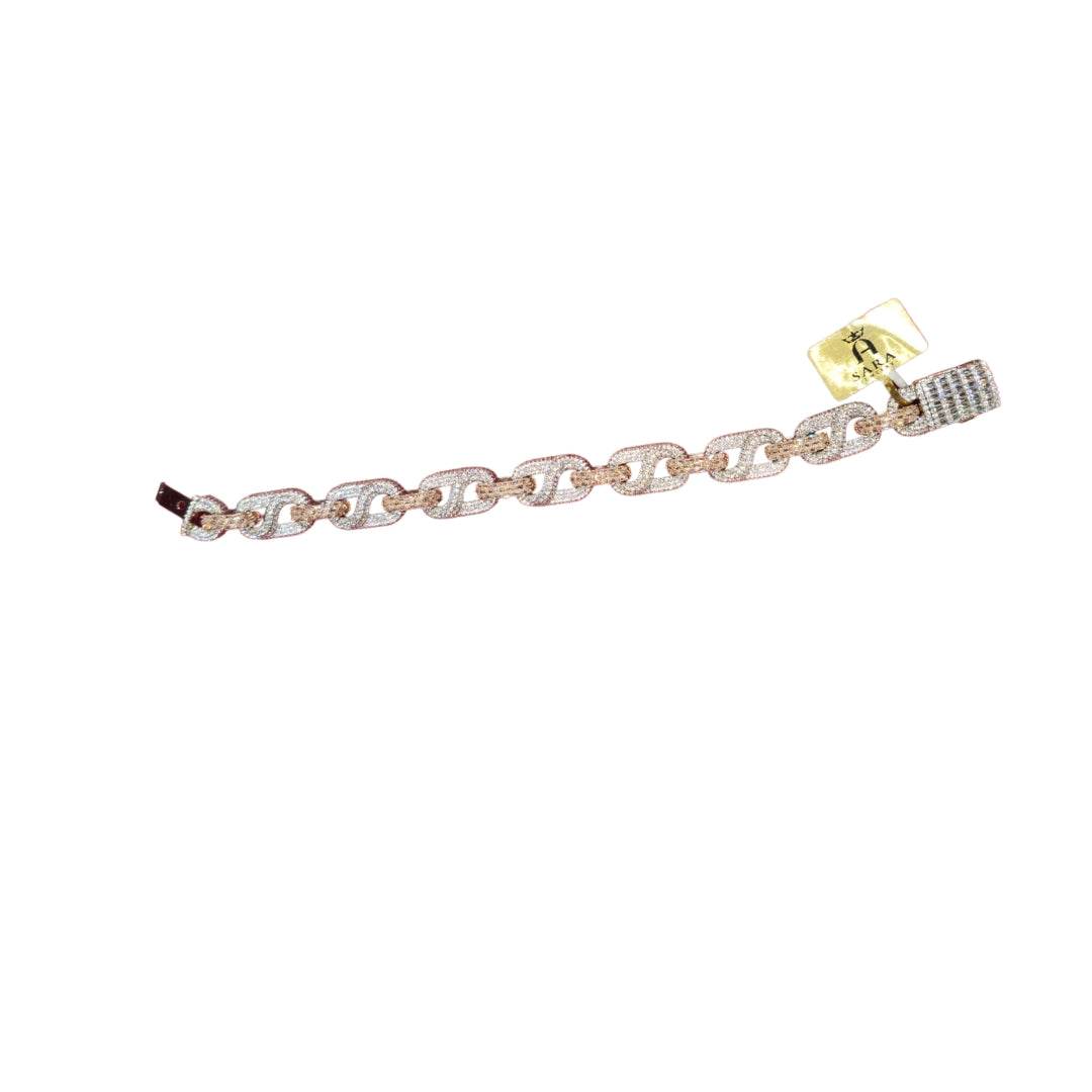 925 Silver Bracelet with CZs - Picasso Gold & Diamond Jewelry