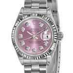 Pre-Owned Rolex Datejust 26mm Pink Dial Luxury Watch - View 5