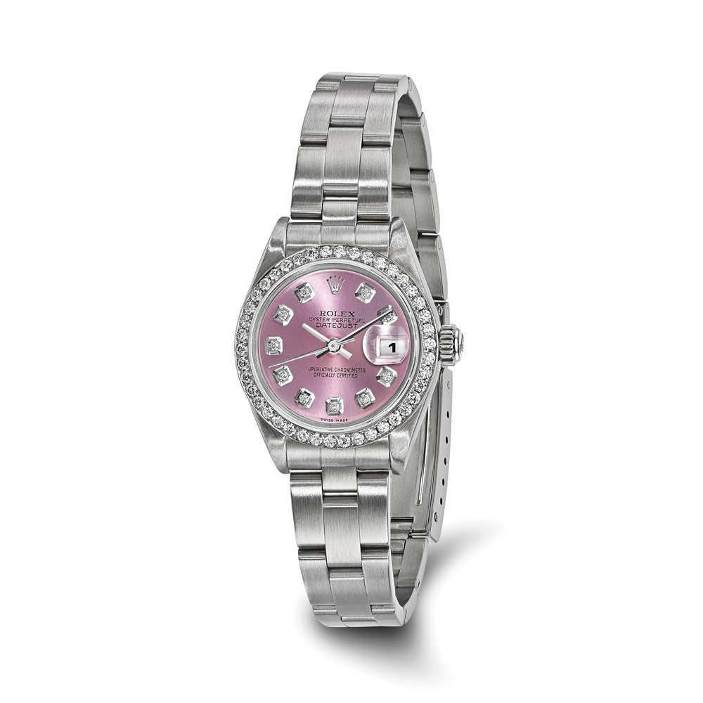 Pre-Owned Rolex Datejust 26mm Pink Dial Luxury Watch