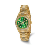 Pre-Owned Rolex Datejust 26mm Green Dial Luxury Watch