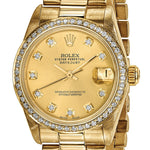 Pre-Owned Rolex Day-Date (President) 31mm Champagne Dial Luxury Watch - View 6