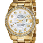 Pre-Owned Rolex Day-Date (President) 31mm Mother of Pearl Dial Luxury Watch - View 6