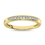 10K Yellow Gold 1/4 ct. tw. Diamond Anniversary Band | Picasso Gold & Diamond