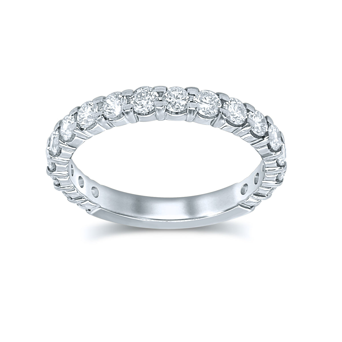 14K 0.33CT Diamond Band (18 Diamond Stones) - Picasso Gold & Diamond Jewelry
