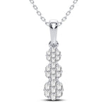 14K 1.00CT Diamond Pendant - Picasso Gold & Diamond Jewelry