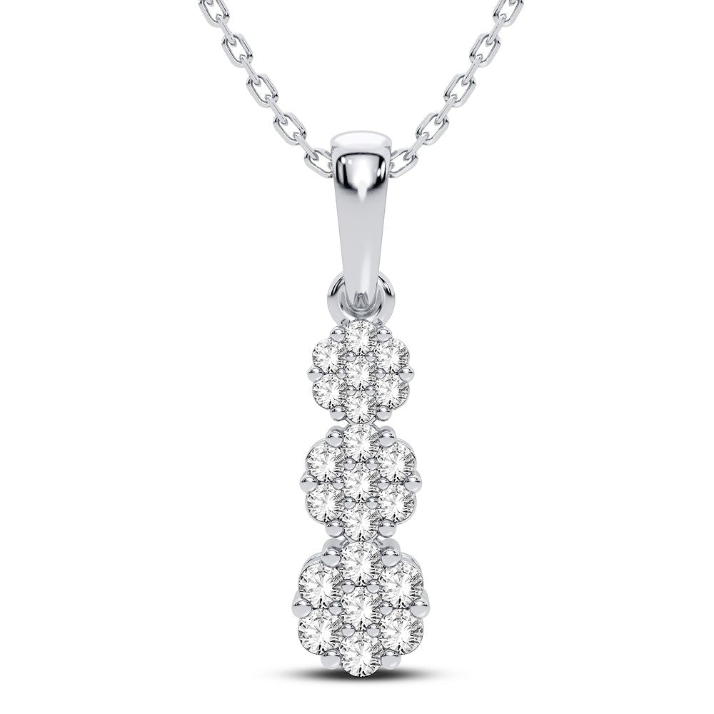 14K 1.50CT Diamond Pendant - Picasso Gold & Diamond Jewelry