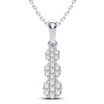 14K 0.50CT Diamond Pendant - Picasso Gold & Diamond Jewelry