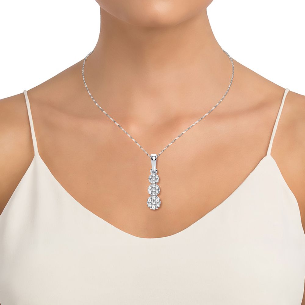 14K 0.50CT Diamond Pendant - Picasso Gold & Diamond Jewelry