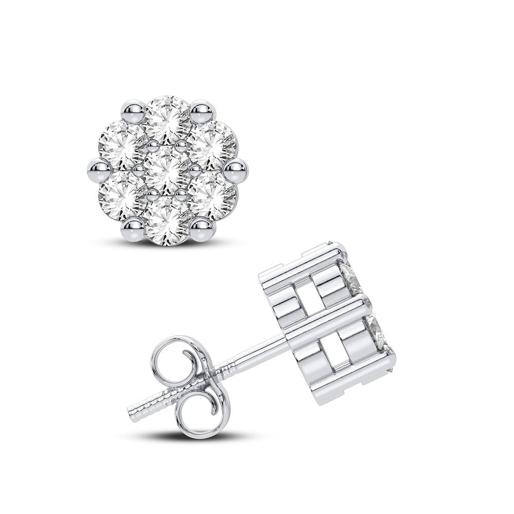 10K 0.36CT Diamond Earring - Picasso Gold & Diamond Jewelry