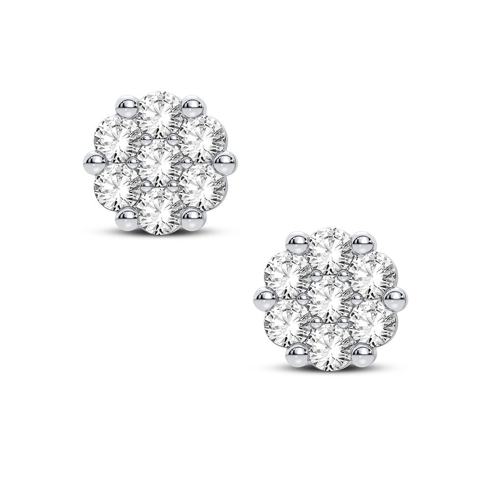 10K 0.36CT Diamond Earring - Picasso Gold & Diamond Jewelry