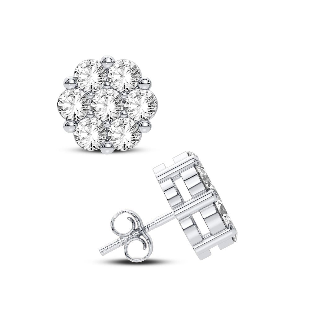 14K 0.50CT Diamond Earring - Picasso Gold & Diamond Jewelry