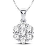 14K 0.75CT Diamond Pendant - Picasso Gold & Diamond Jewelry