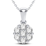 14K 1.00CT Diamond Pendant - Picasso Gold & Diamond Jewelry