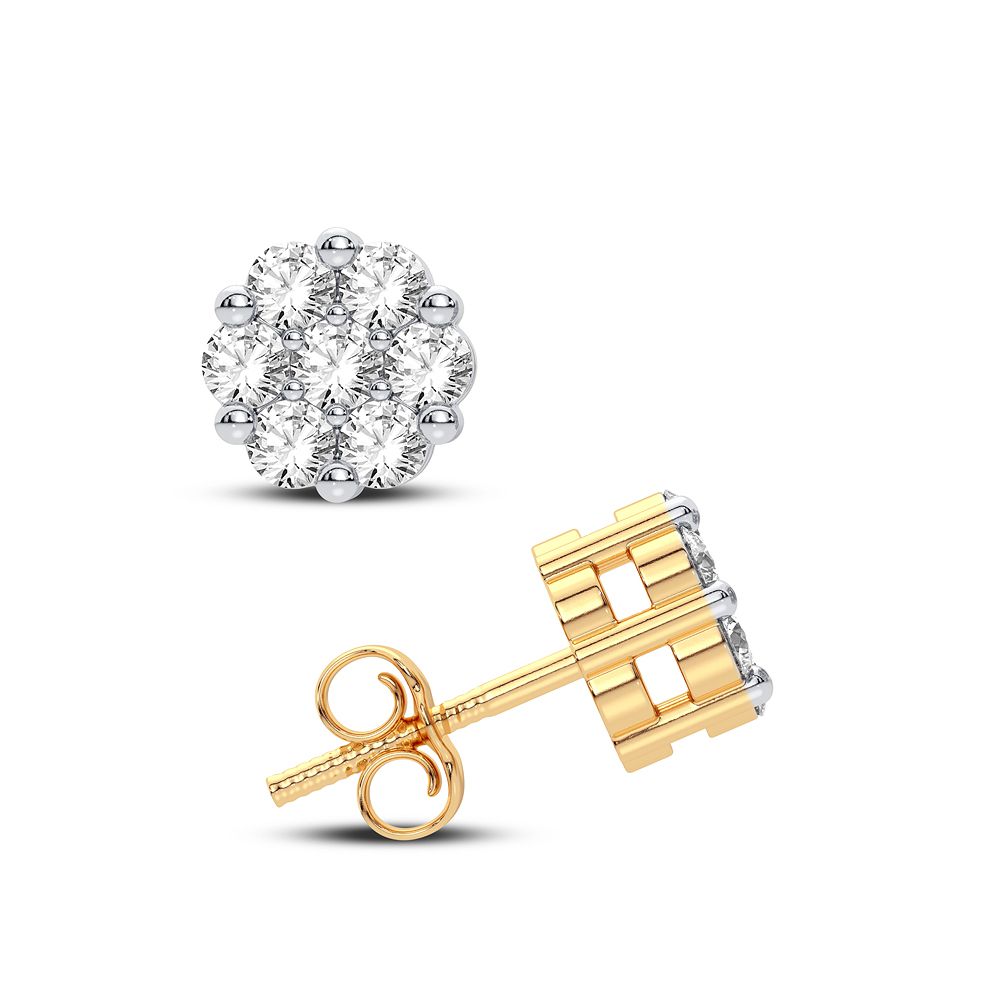 10K 0.25CT Diamond Earring - Picasso Gold & Diamond Jewelry