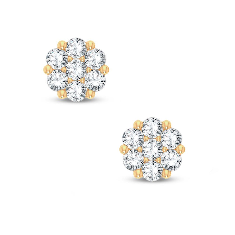 14K 0.50CT DIAMOND EARRING - Picasso Gold & Diamond Jewelry