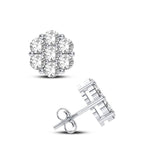 14K 0.91CT Diamond Earring - Picasso Gold & Diamond Jewelry