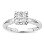14k 0.50ct  Engagement Ring - Picasso Gold & Diamond Jewelry