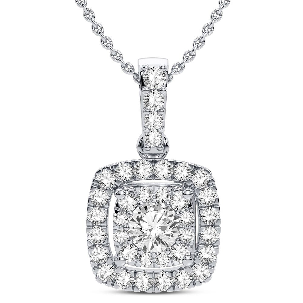 14K 0.40CT Diamond Pendant - Picasso Gold & Diamond Jewelry