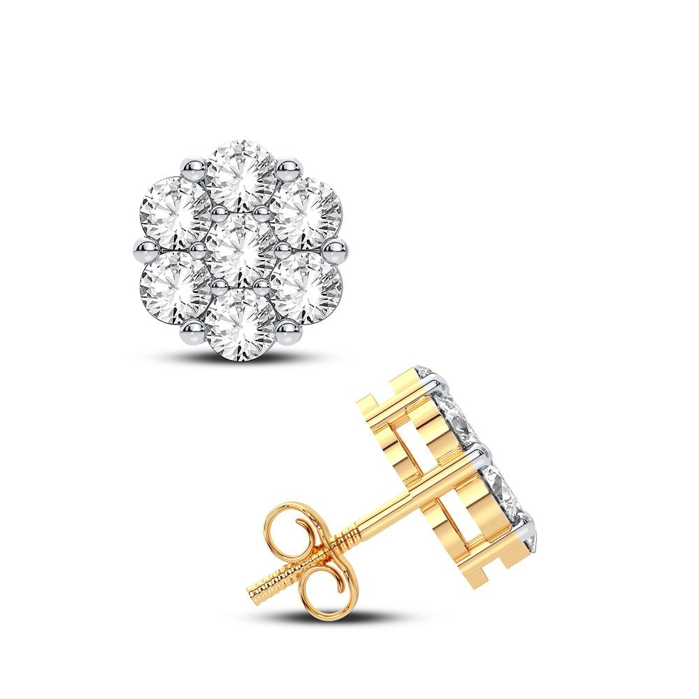 10K 0.50ct Diamond Earring - Picasso Gold & Diamond Jewelry