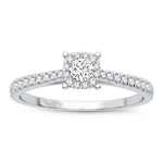 10K 0.09CT Diamond Ring - Picasso Gold & Diamond Jewelry