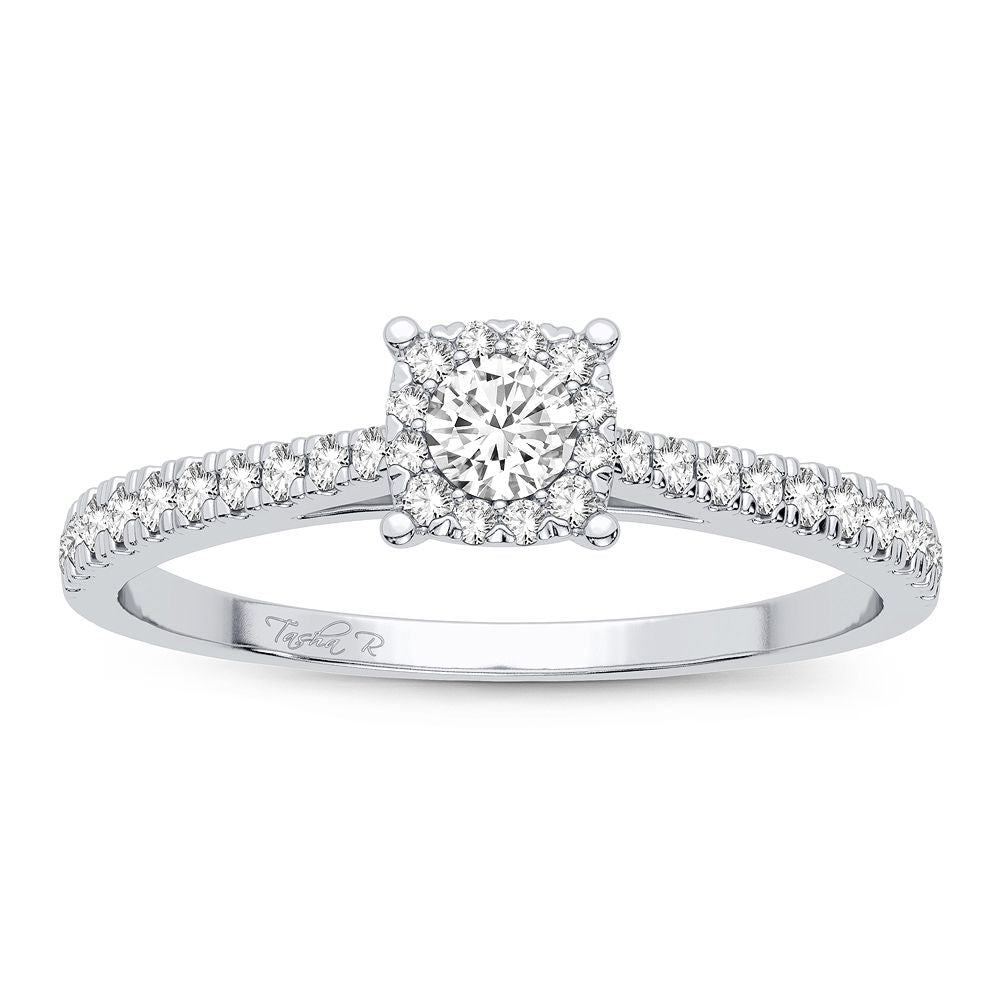 10K 0.09CT Diamond Ring - Picasso Gold & Diamond Jewelry